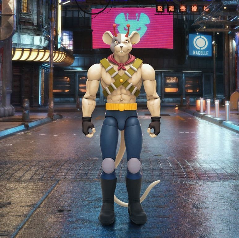 Vinnie Biker Mice From Mars Action Figure 17 Cm