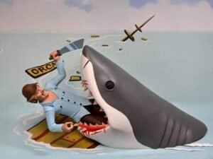 Jaws Action Figures 2 Pack Toony Terrors Jaws Quint 15 Cm Neca 03346 September 2021