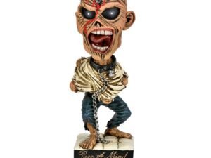 Eddie Iron Maiden Head Knocker Bobble Head Piece Of Mind 20 Cm