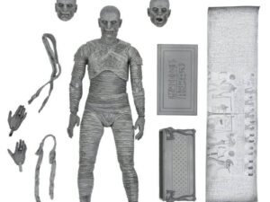 The Mummy Black White 18 Cm Universal Monsters Action Figure Ultimate August 2022