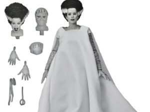 Bride Of Frankenstein Black White Universal Monsters Ultimate Action Figure Neca 04821 18 Cm