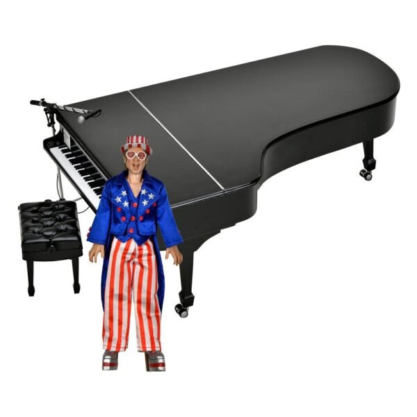 Elton John Clothed Action Figure Live In 76 Deluxe Set 20 Cm Neca 18301