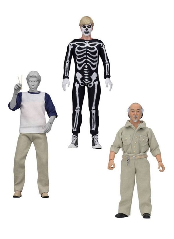 Karate Kid 1984 Action Figures Neca 20Cm Miyagi Daniel Johnny