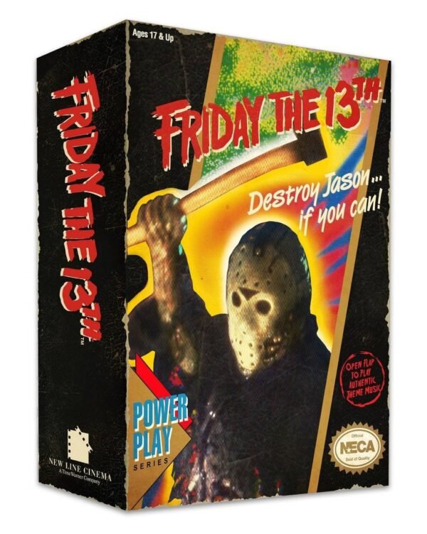 Jason Theme Music Edition Videogame Stile Friday The 13Th Venerdi 13 Action Figure Neca 18Cm