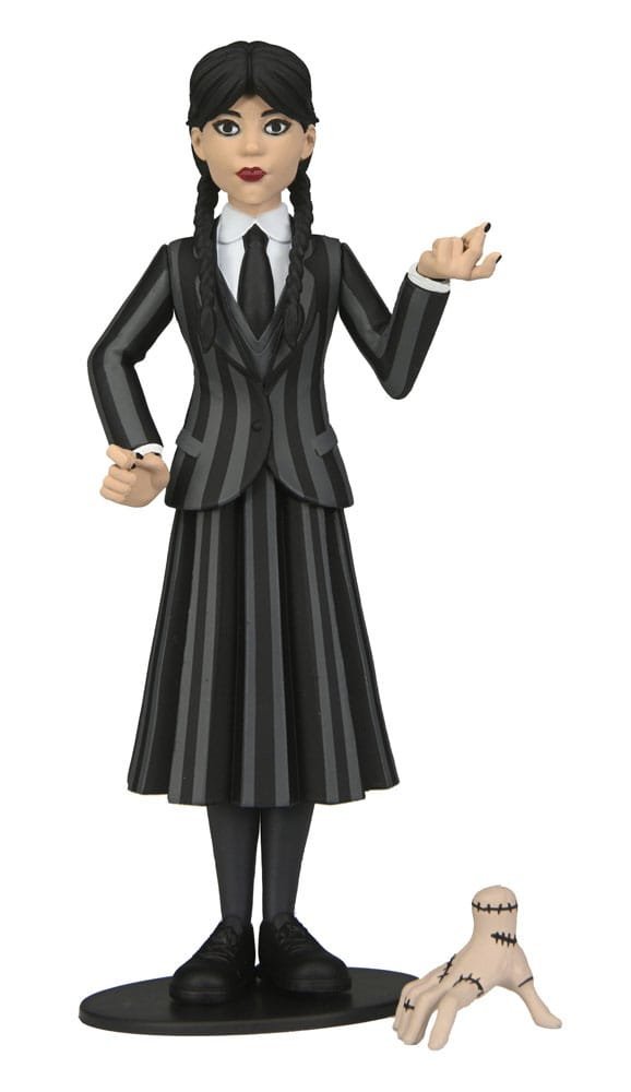 Wednesday Addams Nevermore Uniform Toony Terrors Action Figure 15 Cm