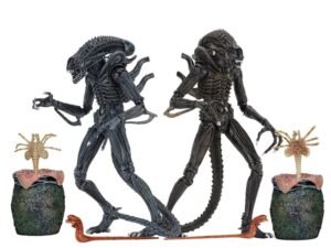 Bundle Aliens Ultimate Warrior Blue Brown Neca