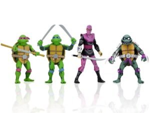 Ninja Turtles In Time Tmnt Tartarughe Ninja 18 Cm Wave 1 Neca 54104