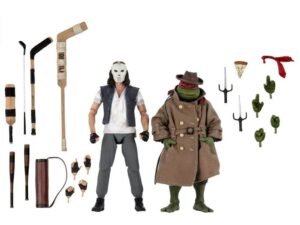 Casey Jones E Raphael In Disguise Teenage Mutant Ninja Turtles Action Figure 2 Pack 18 Cm Neca 54124