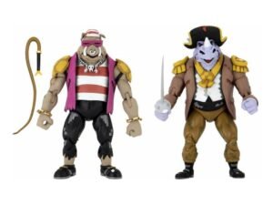 Pirate Rocksteady Bebop Teenage Mutant Ninja Turtles Turtles In Time Action Figure 2 Pack 18 Cm