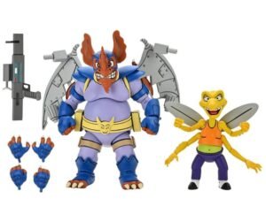 Wingnut Screwloose 18 Cm Teenage Mutant Ninja Turtles 1987 Action Figure 2 Pack Neca 54198 July 2022