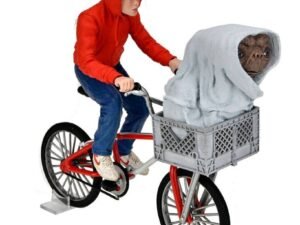 E T The Extra Terrestrial Action Figure Elliott E T On Bicycle 13 Cm Neca 55065