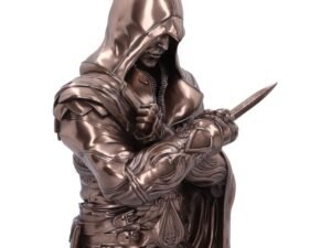 Assassins Creed Valhalla Bust Ezio Bronze 30 Cm
