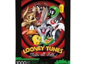 Looney Tunes Jigsaw Puzzle Thats All Folks 1000 Pieces April 2021