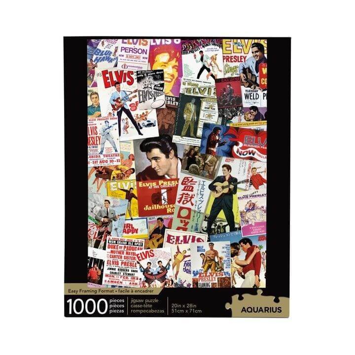 Elvis Presley Jigsaw Puzzle Movie Poster Collage 1000 Pieces Aprile 2021