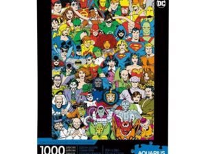 Dc Comics Jigsaw Puzzle Retro Cast 1000 Pieces April 2021