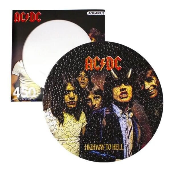 Ac Dc Disc Jigsaw Puzzle Highway To Hell 450 Pieces April 2021
