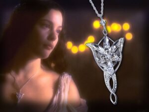 Pendant Arwen S Evenstar Sterling Silver Lord Of The Rings