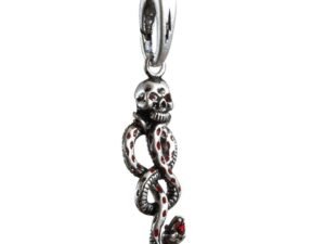 Dark Mark Harry Potter Bracelet Charm Lumos