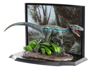 Velociraptor Blue Raptor Recon Jurassic Park Toyllectible Treasure Statue 8 Cm