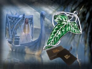 Lord Of The Rings Brooch Elven Leaf Brooch Silver Plated