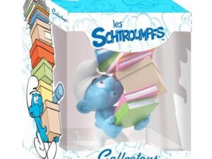 Puffo Con Libri The Smurfs Collection Statue 15 Cm
