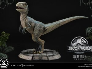Baby Blue Jurassic World Fallen Kingdom Prime Collectibles Statue 1 2 34 Cm