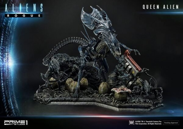 Queen Alien Aliens Premium Masterline Series Statue Battle Diorama 71 Cm