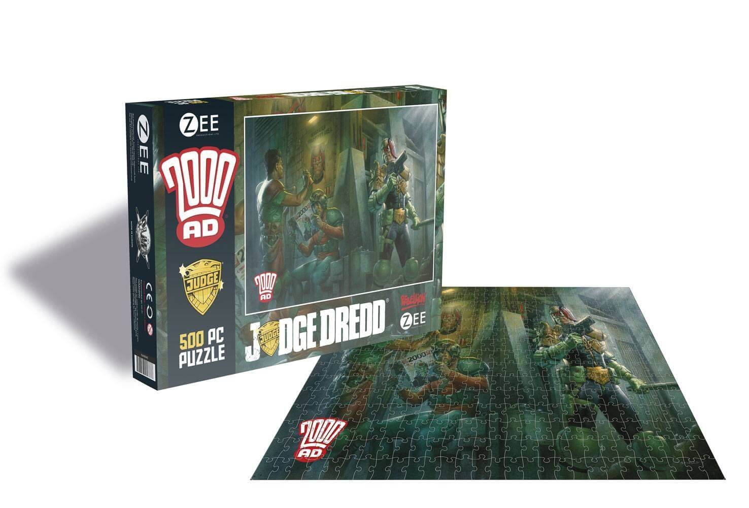 2000 Ad Puzzle Judge Dredd 500 Pieces End March 2021