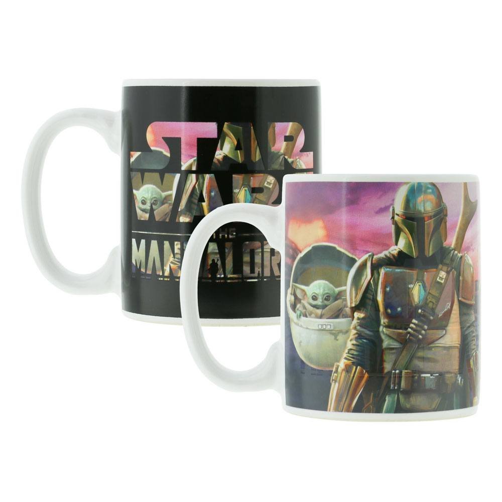 Star Wars The Mandalorian Heat Change Mug The Mandalorian Tazza Ceramica