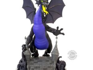 Disney Villains Q Fig Max Elite Figure The Maleficent Dragon 22 Cm