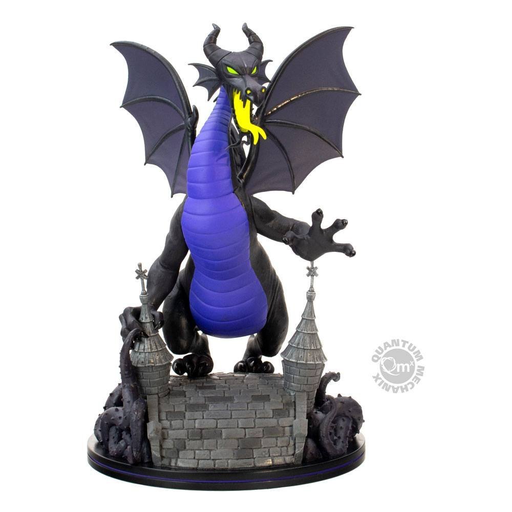 Disney Villains Q Fig Max Elite Figure The Maleficent Dragon 22 Cm