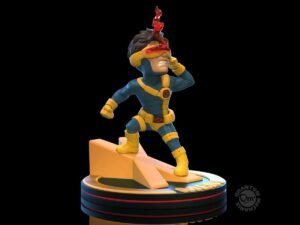 Diorama Cyclope X Men Marvel Q Fig 10 Cm Statuetta