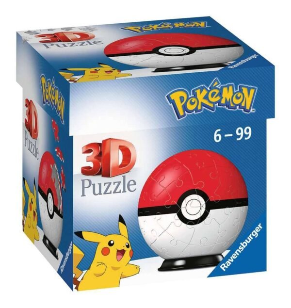 Pokemon 3D Puzzle Pokeballs Classic 55 Pieces