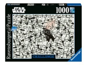 Star Wars Challenge Jigsaw Puzzle Darth Vader E Stormtroopers 1000 Pezzi