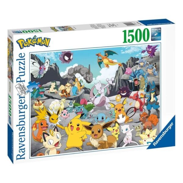 Pokemon Jigsaw Puzzle Pokemon Classics 1500 Pieces April 2021