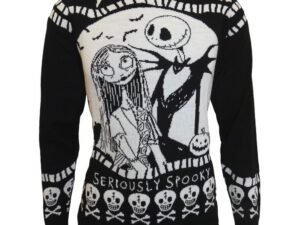 Nightmare Before Christmas Sweatshirt Christmas Jumper Seriously Spooky Adults Size
