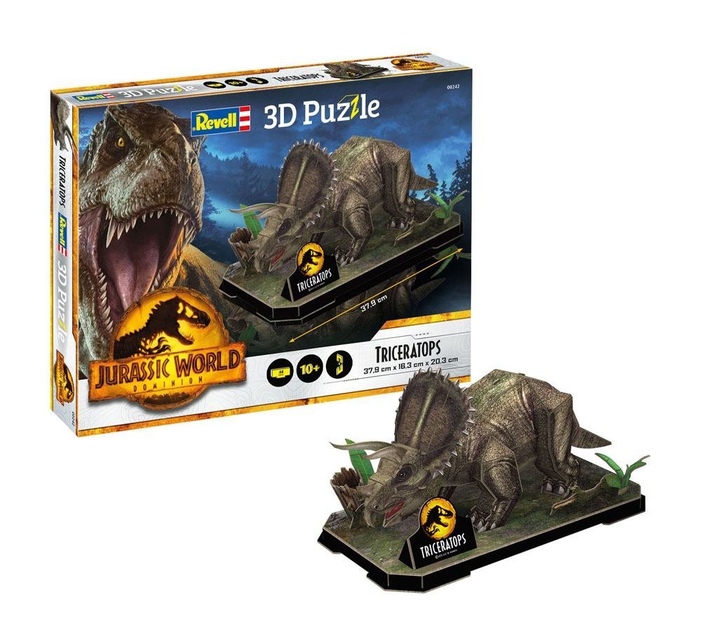 Jurassic World Dominion 3D Puzzle Triceratops 37 Cm