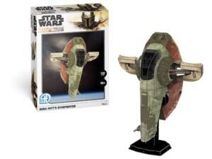 Star Wars The Mandalorian 3D Puzzle Boba Fett S Starfighter 44 Cm