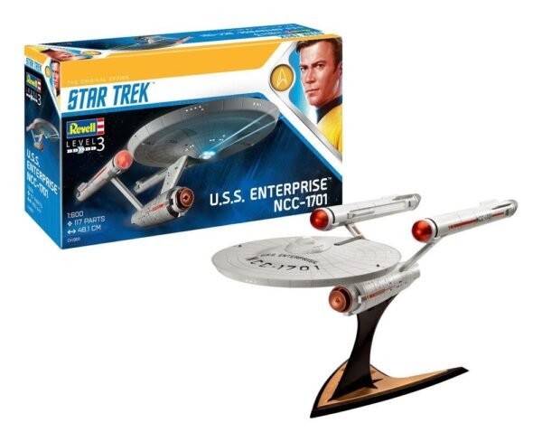 U S S Enterprise Ncc Star Trek Tos Model Kit