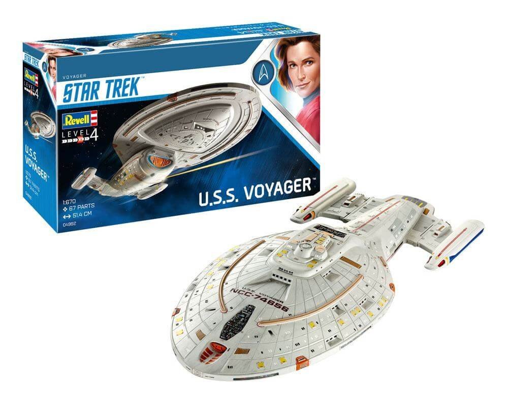 Star Trek Model Kit 1 670 U S S Voyager 51 Cm