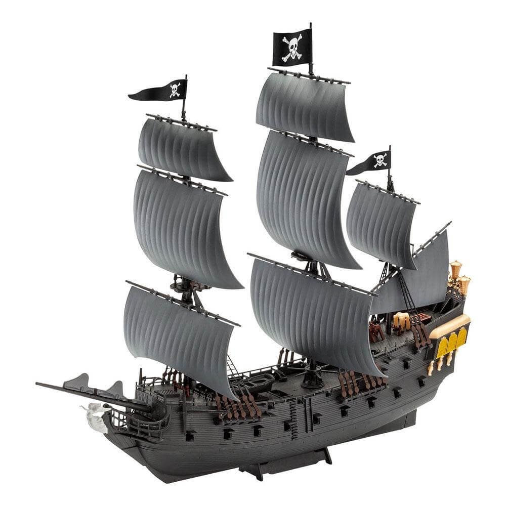 Pirates Of The Caribbean Dead Men Tell No Tales Easy Click Model Kit 1 150 Black Pearl 26 Cm