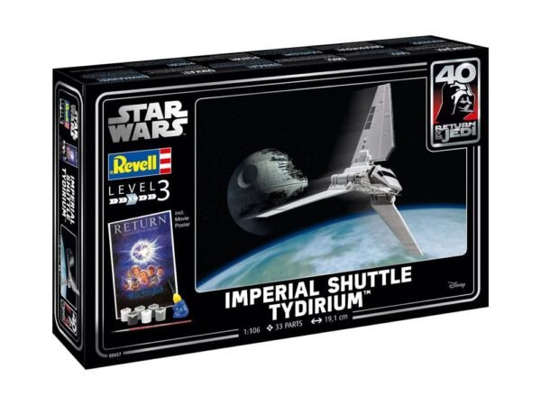 Imperial Shuttle Tydirium Star Wars Model Kit Gift Set