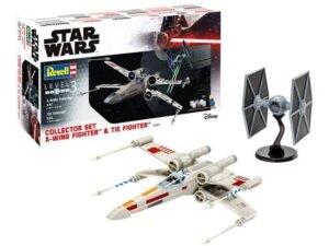 Star Wars Model Kit Gift Set 1 57 X Wing Fighter 1 65 Tie Fighter