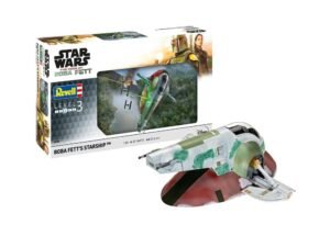 Boba Fetts Starship Model Kit Star Wars The Book Of Boba Fett 1 88 25 Cm