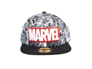 Marvel Comics Snapback Cap Classic Red White Logo