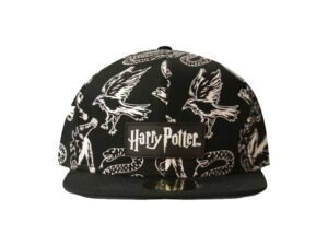 Harry Potter Snapback Cap Heraldic Animals Bw Cappello Baseball