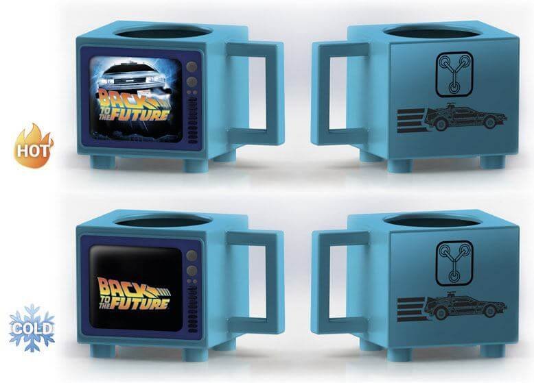 Back To Future Tazza Cambia Colore Heat Change Mug