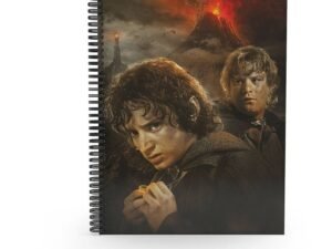 Lord Of The Rings Notebook With 3D Effect Frodo Sam A5