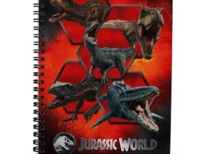 Jurassic World Notebook With 3D Effect Carnivorous