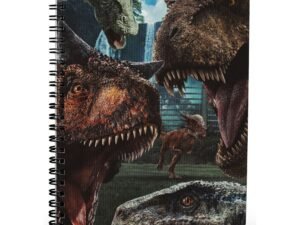 Jurassic World Notebook With 3D Effect Selfie A5